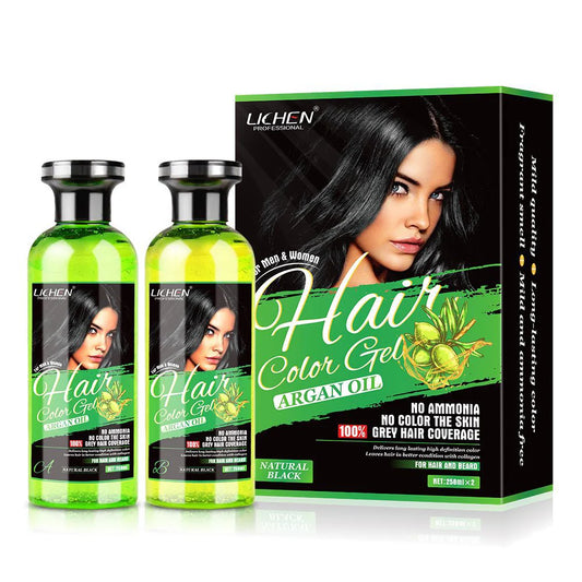 lichen hair colour 500ml Hair Color Gel | Argan Oil Hair Color Gel (Unisex)