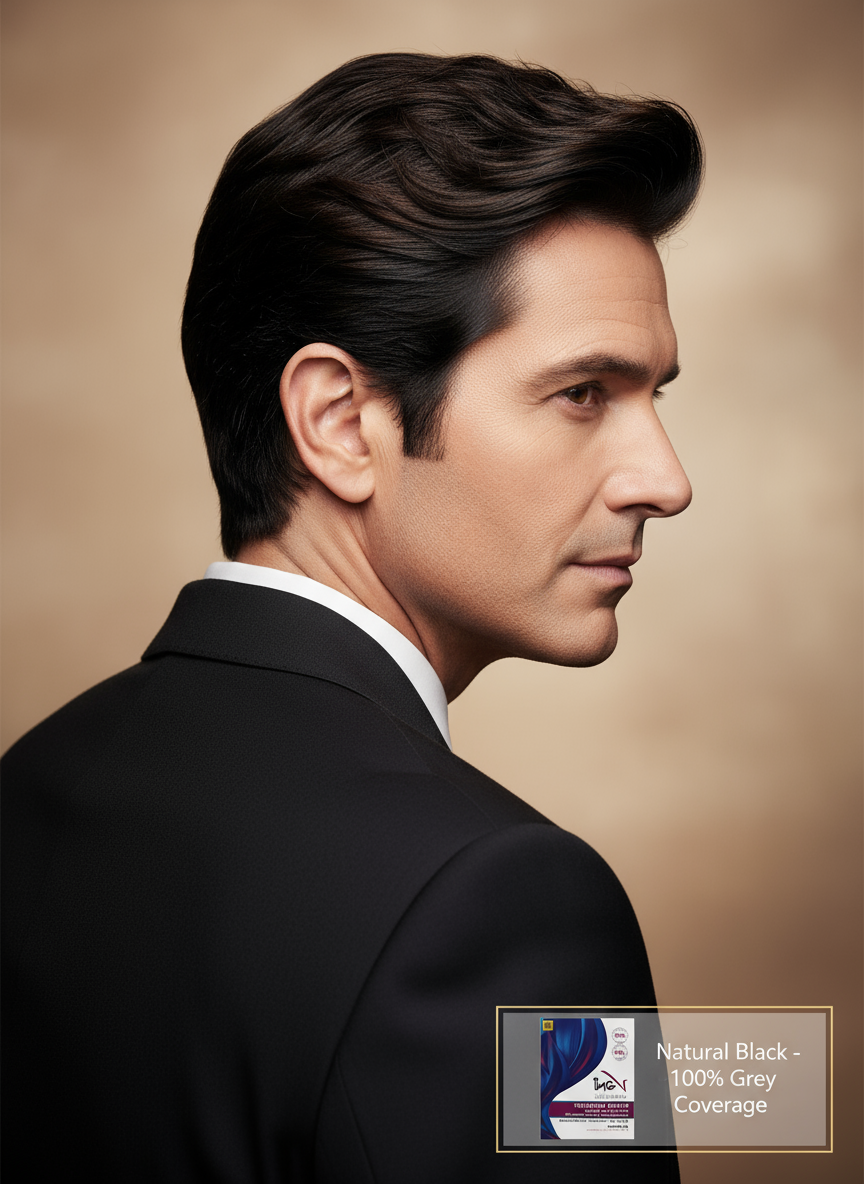 ING Coloring Cream Natural Black with Brown Tones