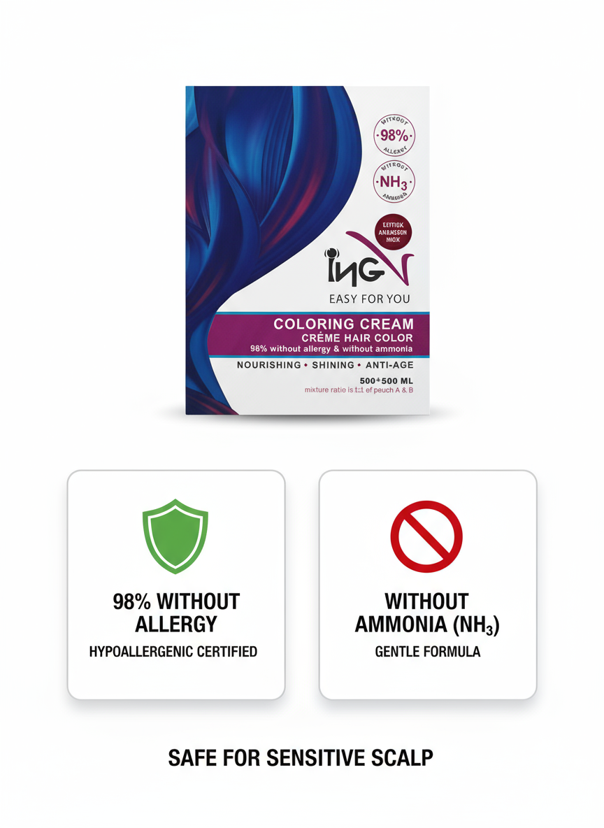 ING Coloring Cream Safety Features