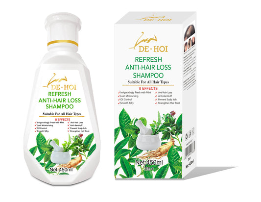 Refresh Anti-hair Loss Shampoo Ginger Hair Care Shampoo Helps Stop Hair Loss